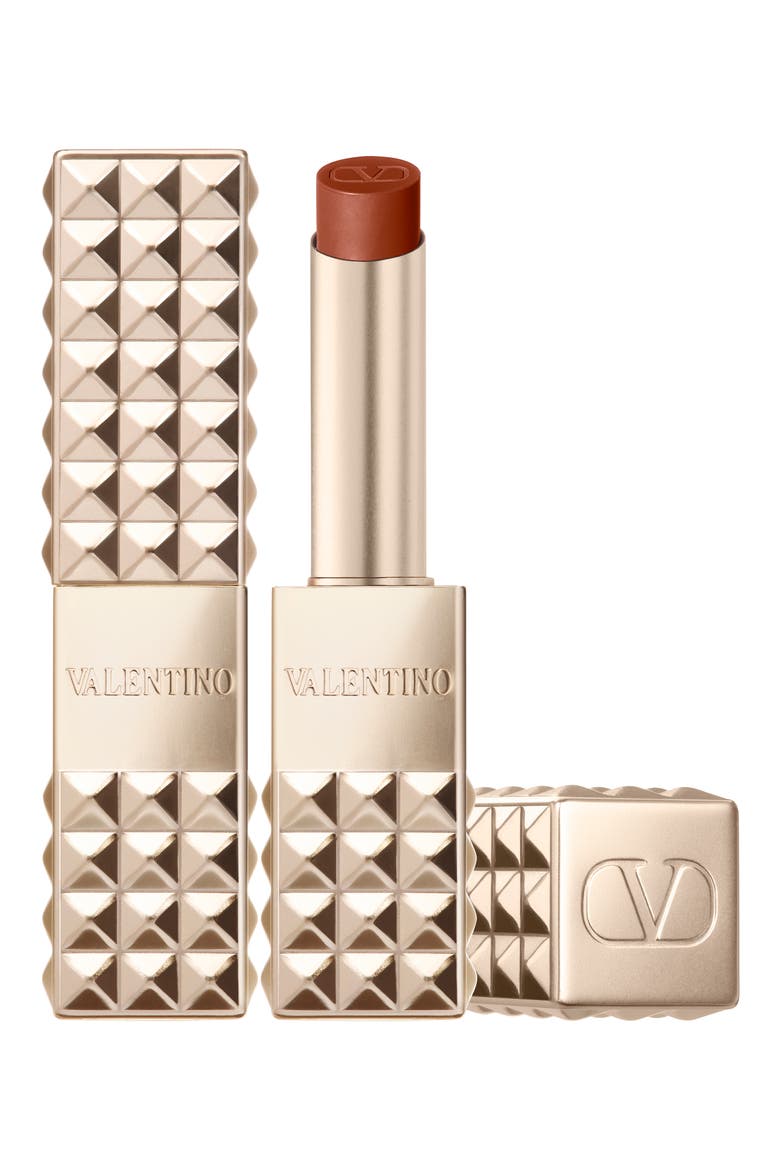 Spike Valentino Buttery Matte Refillable Lip Color, Main, color, 77A NUDE IN ROMA