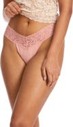 Hanky Panky Stretch Supima® Cotton Low Rise Thong