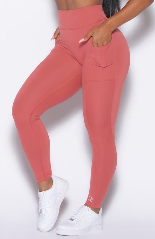 Bombshell Sportswear Define Leggings In Pink
