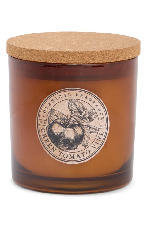 Green Tomato Vine Jar Candle