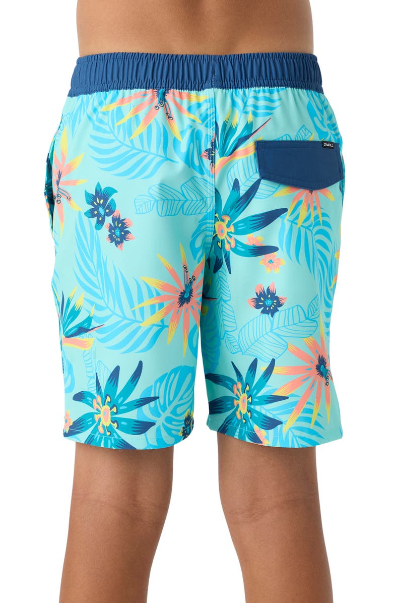 O'Neill Hermosa Swim Trunks, Alternate, color, Turquoise