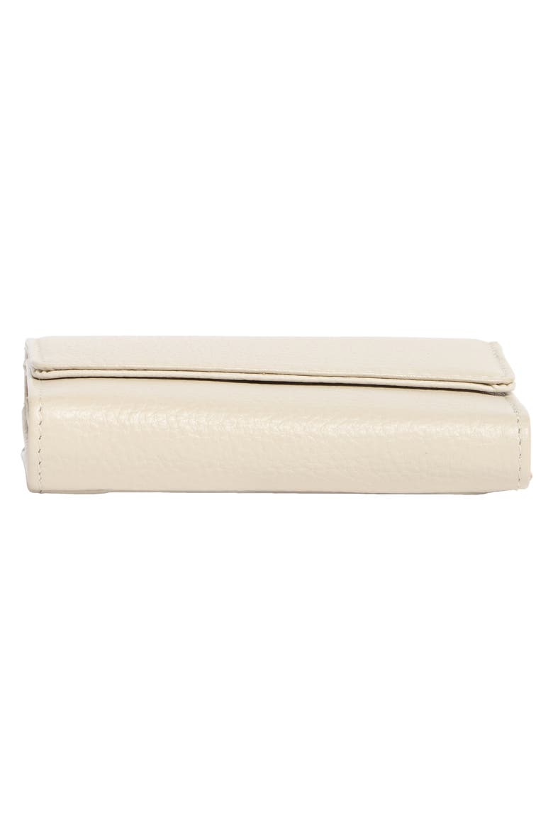 Rio Indexter Trifold Leather Wallet, Alternate, color, PARCHMENT