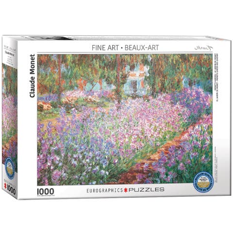Monet's Garden by Monet Puzzle, 1000 Pieces