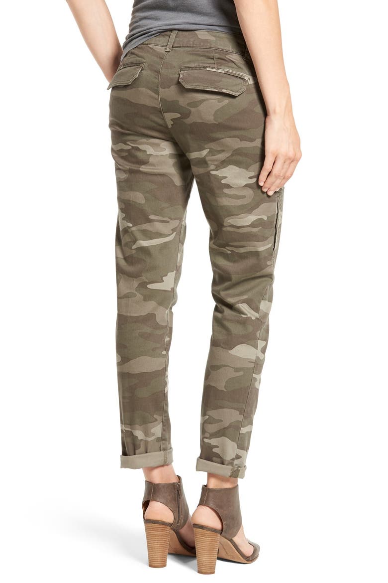 Skinny Cargo Pants (Nordstrom Exclusive), Alternate, color, MUSHROOM