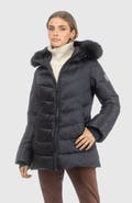 GORSKI Apres-Ski Jacket With Detachable Hood Trim