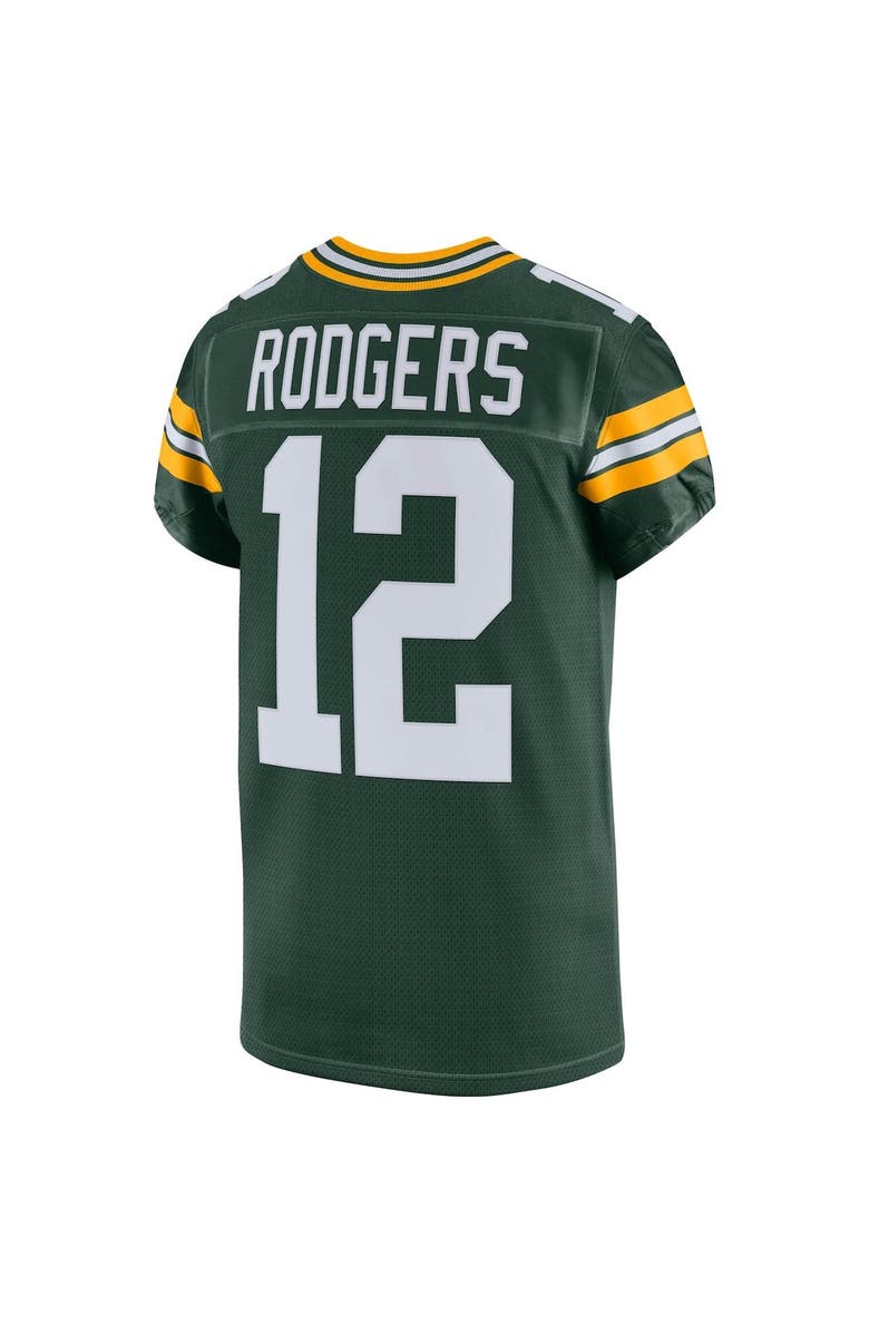 Nike Men's Nike Aaron Rodgers Green Green Bay Packers Vapor Elite Jersey, Alternate, color,