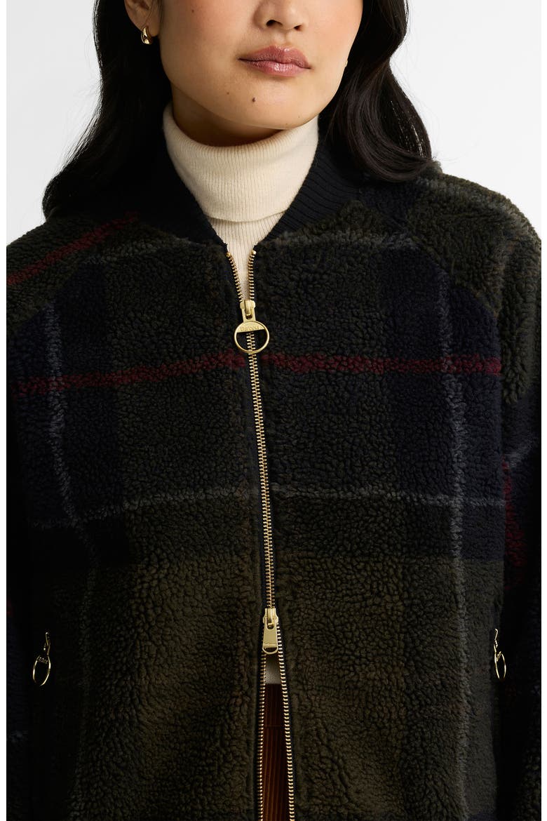 Kirklees Fleece Jacket, Alternate, color, SHADOW CLASSIC TARTAN