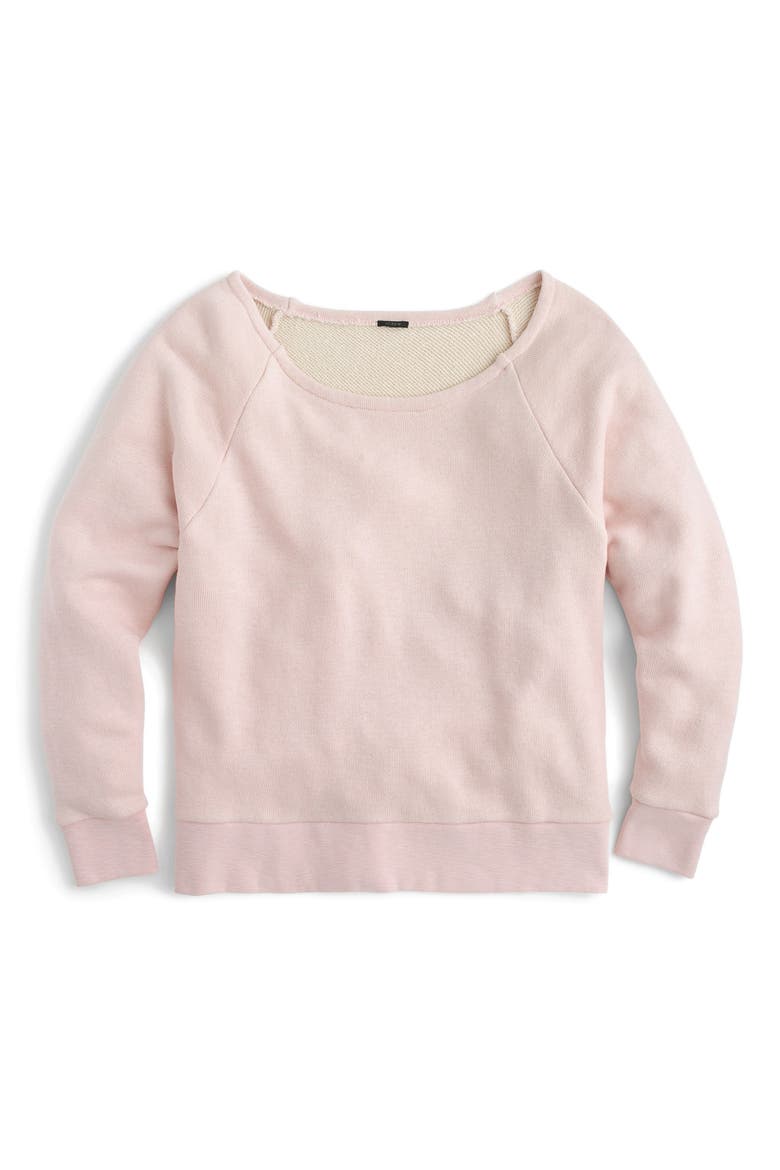 Easy Sweatshirt, Main, color, WARM PINK