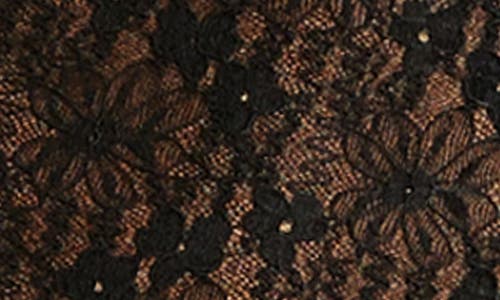 Bardot Alegra Stretch Lace Dress In Brown
