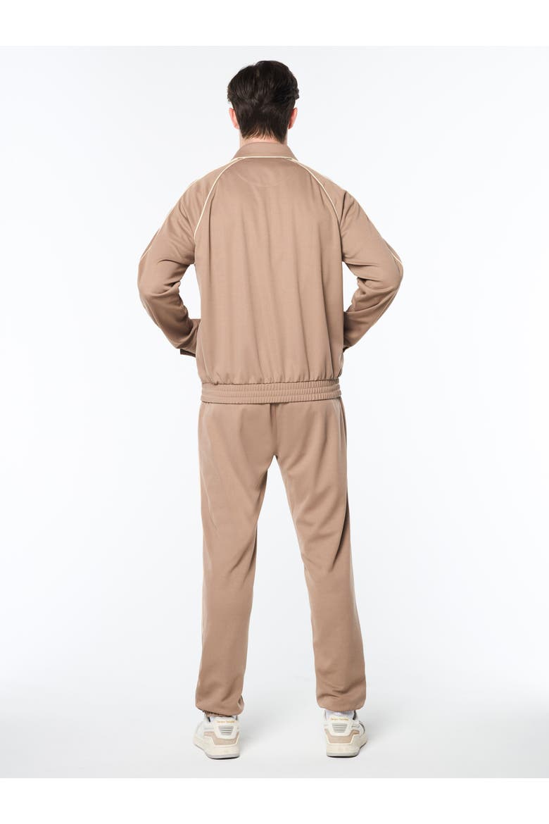 Ettore Track Jacket, Alternate, color, TAUPE GREY