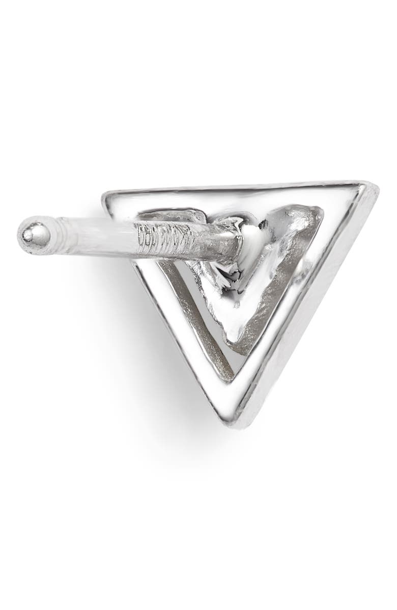 Dana Rebecca Designs Ivy Diamond Triangle Stud Earrings, Alternate, color, 