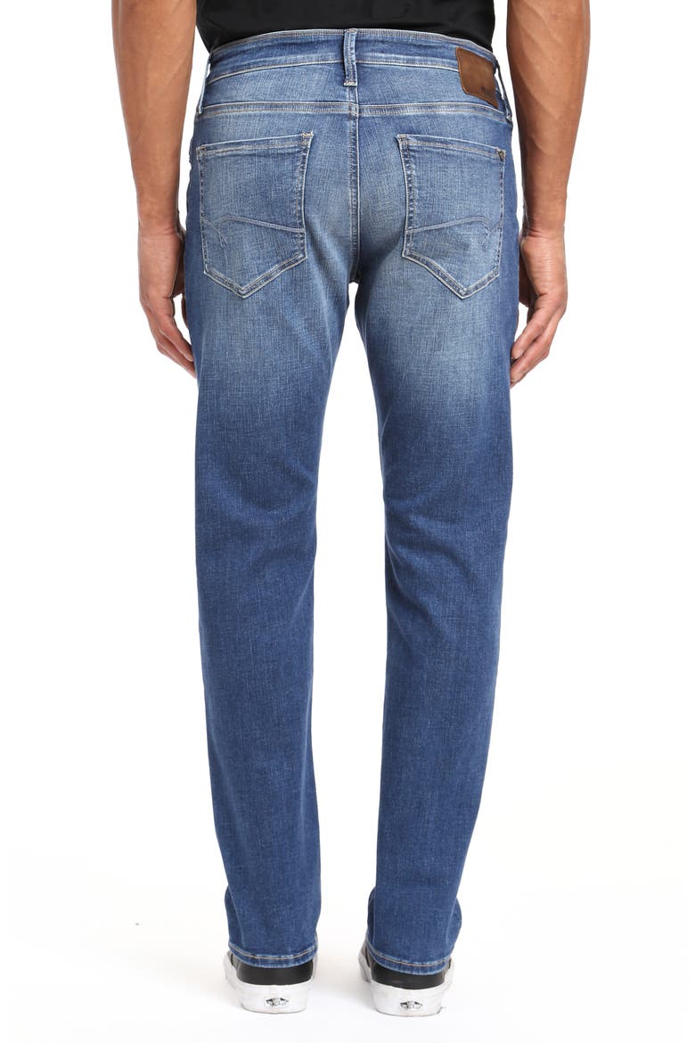 Zach Straight Leg Jeans, Alternate, color, MID BRUSHED CASHMERE