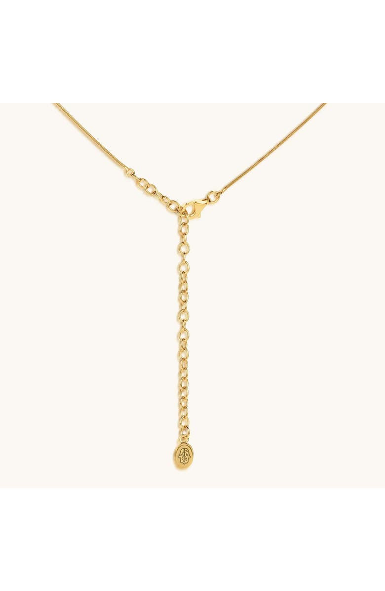 Karma and Luck Manifestation Master Evil Eye Necklace, Alternate, color, Gold