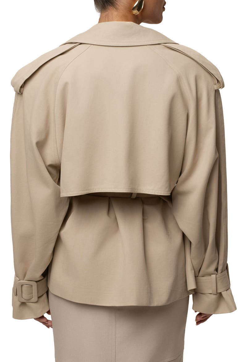 Classic Oversized Trench, Alternate, color, Khaki
