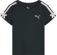 PUMA Kids' Bow Society Stretch Cotton T-Shirt