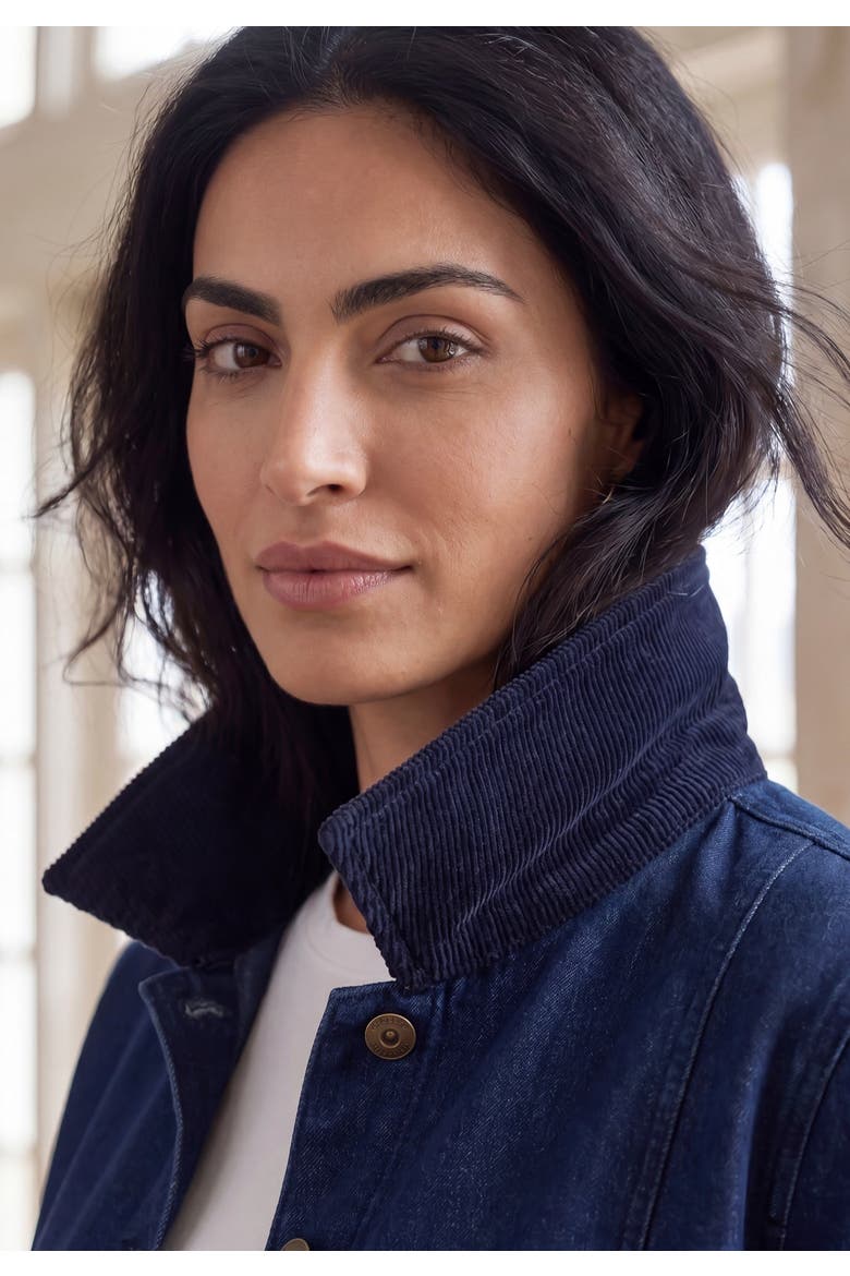 Classic Denim Barn Jacket, Alternate, color, INDIGO