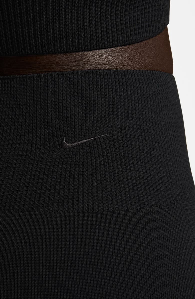 Nike Chill High Waist Knit Flare Leggings, Alternate, color,