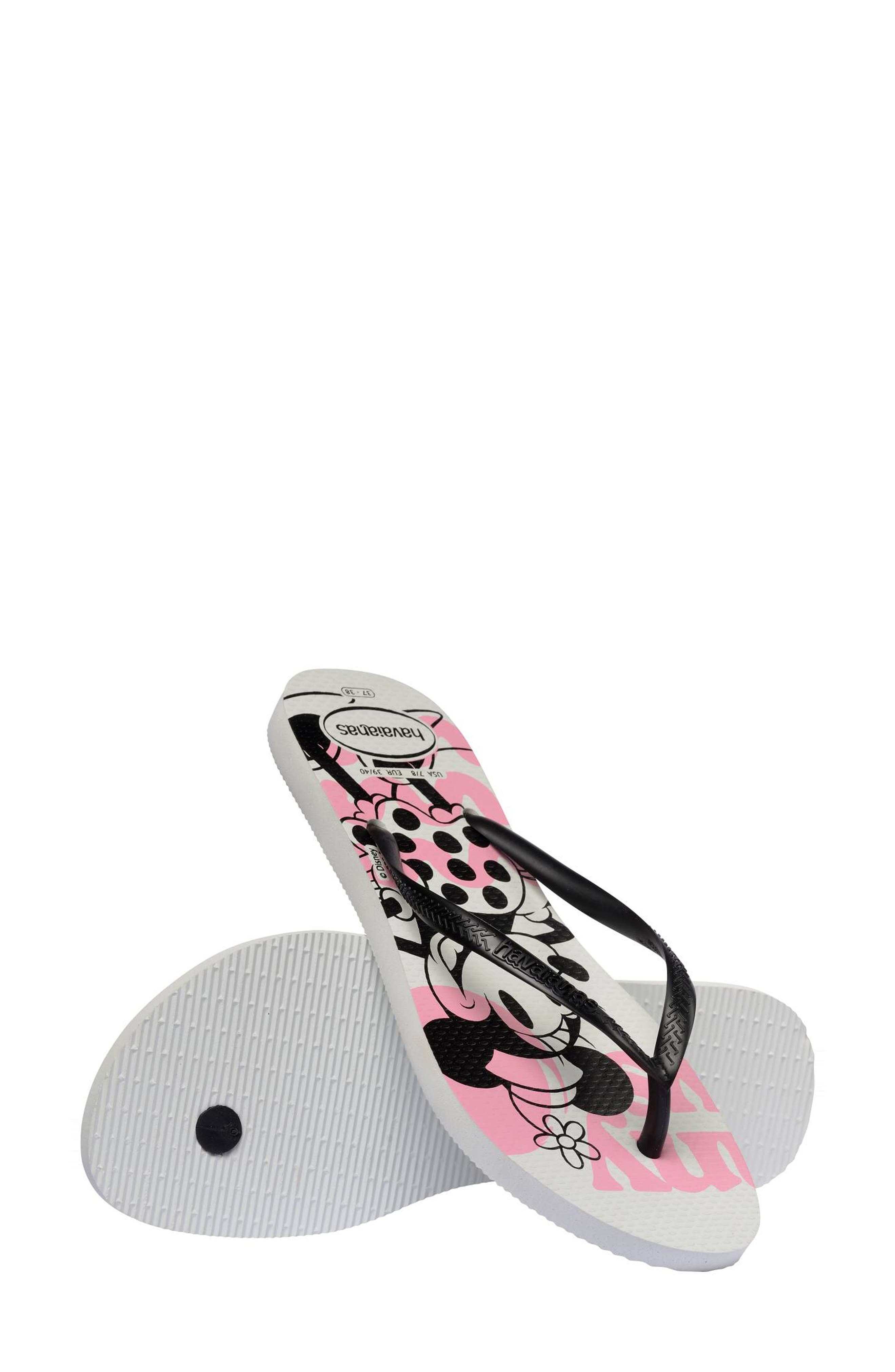 Havaianas x Disney Slim Flip Flop, Alternate, color, 