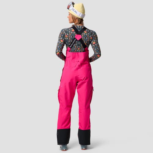 Backcountry Cottonwoods Gore-tex Shell Bib Pant In Pink