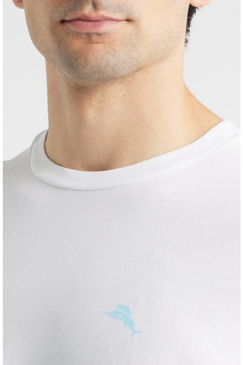 Swim Up Sips Graphic T-Shirt, Alternate, color, WHITE