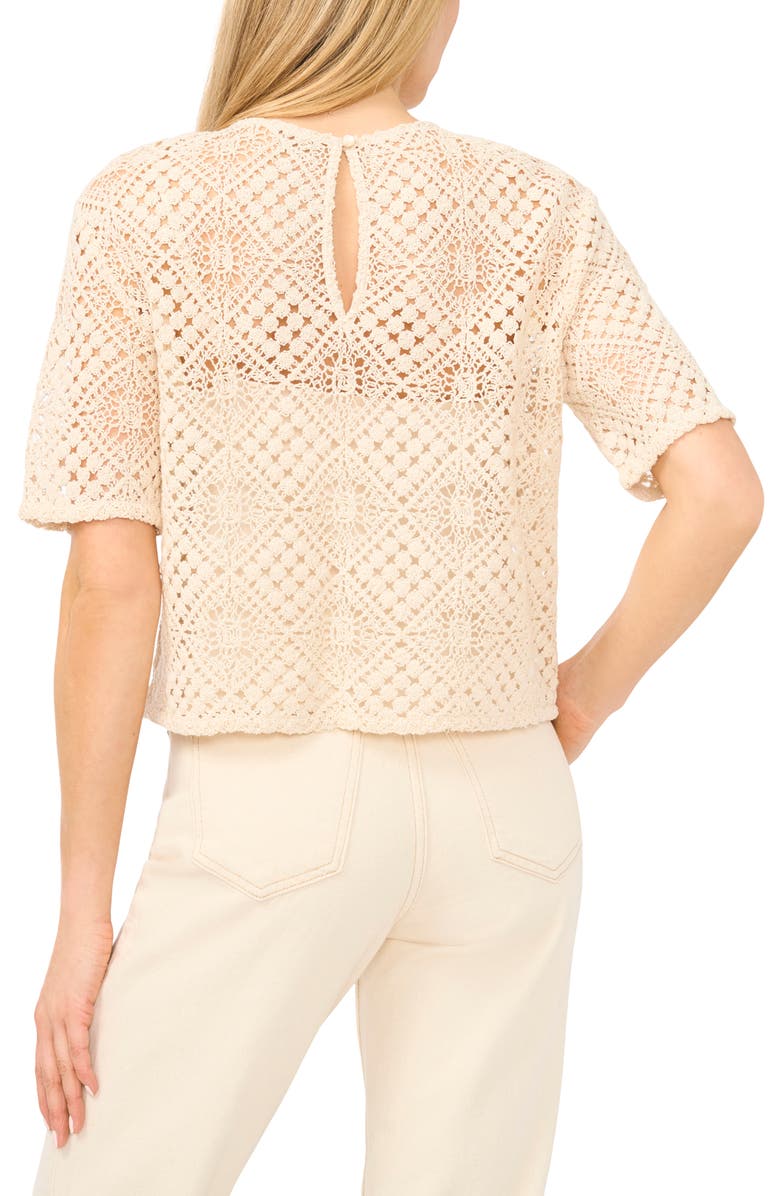 Ted Baker Waverly Openwork Top, Alternate, color,