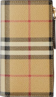 Burberry Medium Check Bifold Wallet