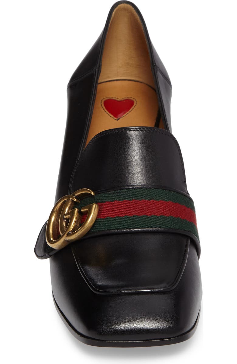 Gucci Block Heel Pump, Alternate, color,