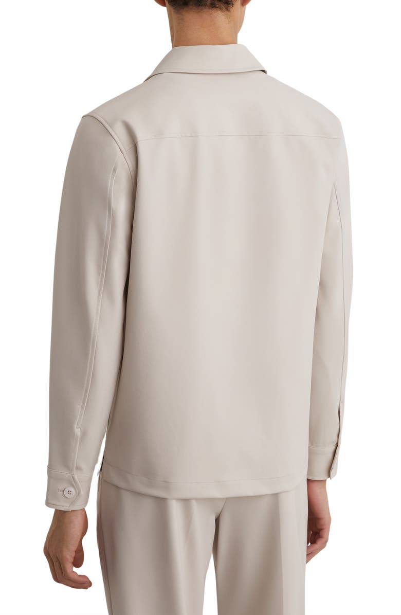 Reiss Cleric Shirt Jacket, Alternate, color, Stone