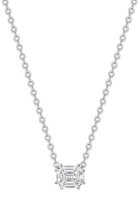 Maya 18k Gold Diamond Pendant Necklace