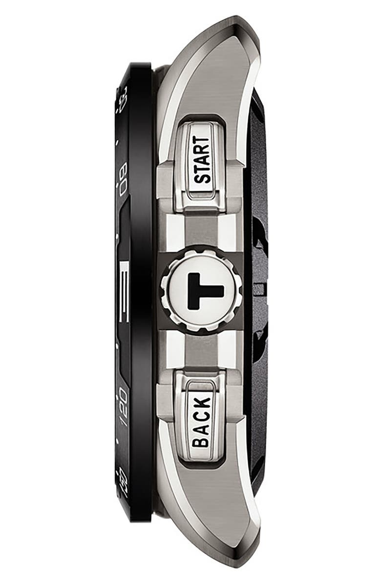 Tissot T-Touch Connect Solar Smart Bracelet Watch, 47.5mm, Alternate, color, Silver