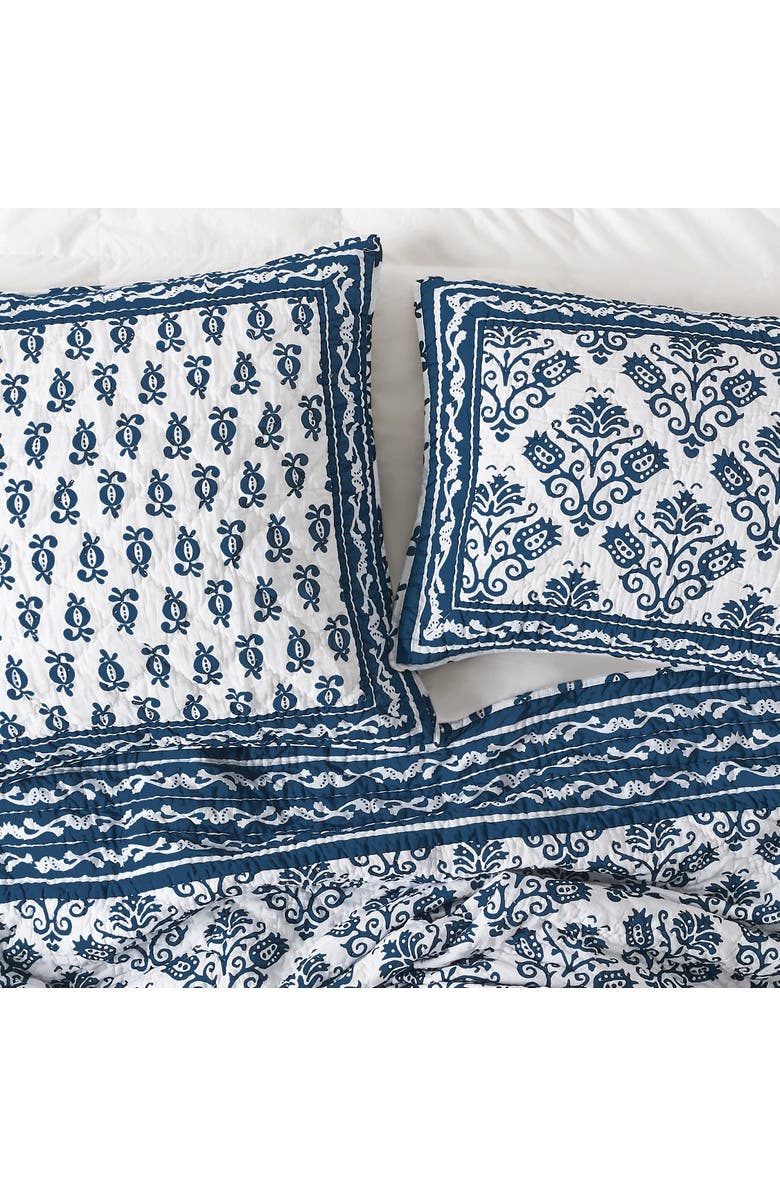 carol & frank 20" x 26" Colonial Williamsburg 20" x 26" Cassie Standard Sham, Alternate, color, Blue