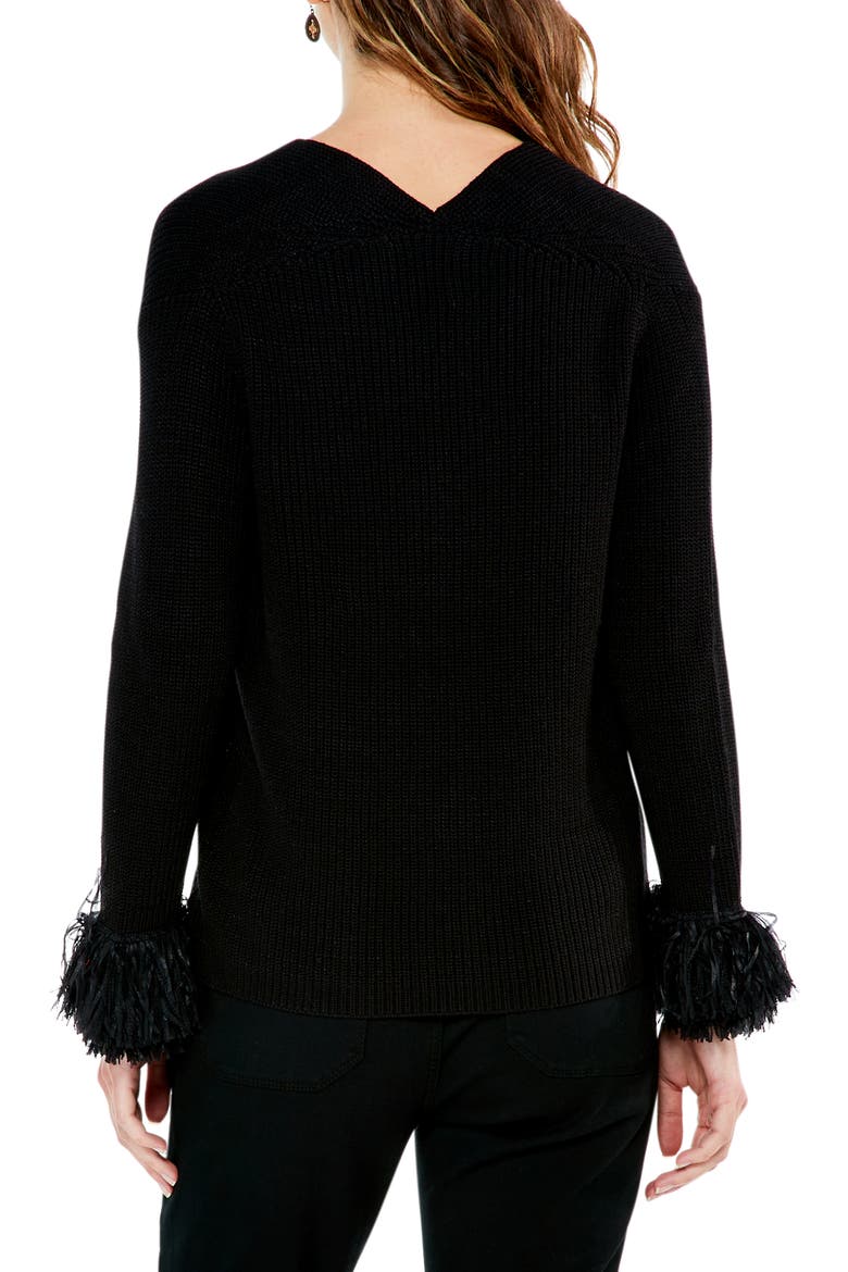 Night Fall Cardigan, Alternate, color, BLACK ONYX