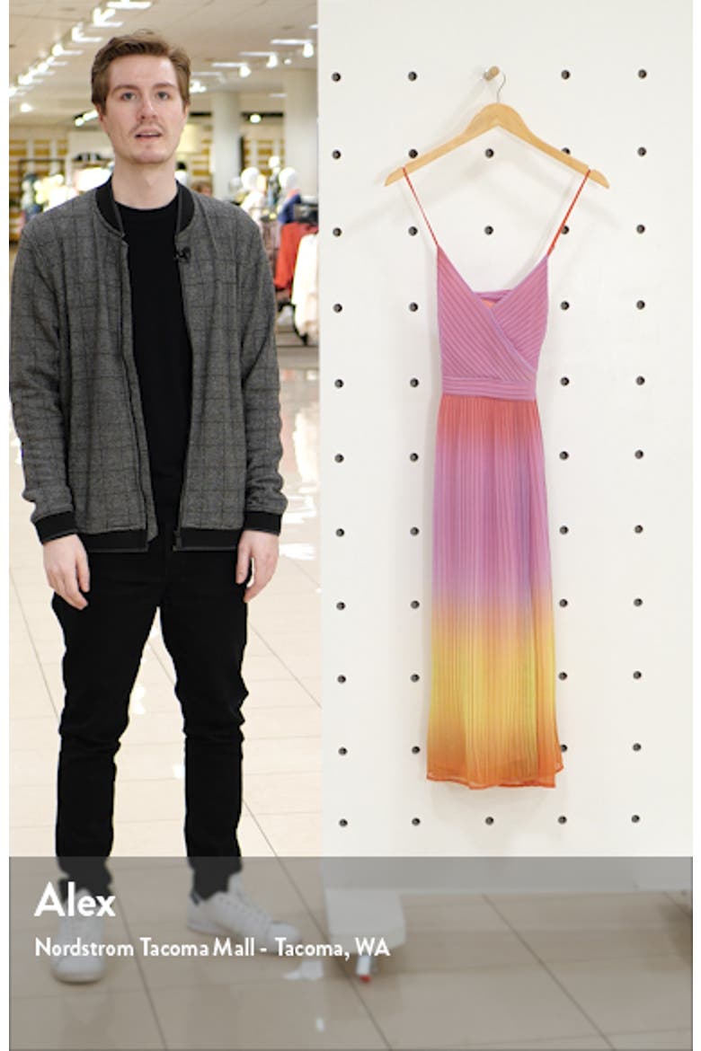 Ombré Print Dress video