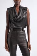 Ramy Brook Camila Cowl Neck Sleeveless Top