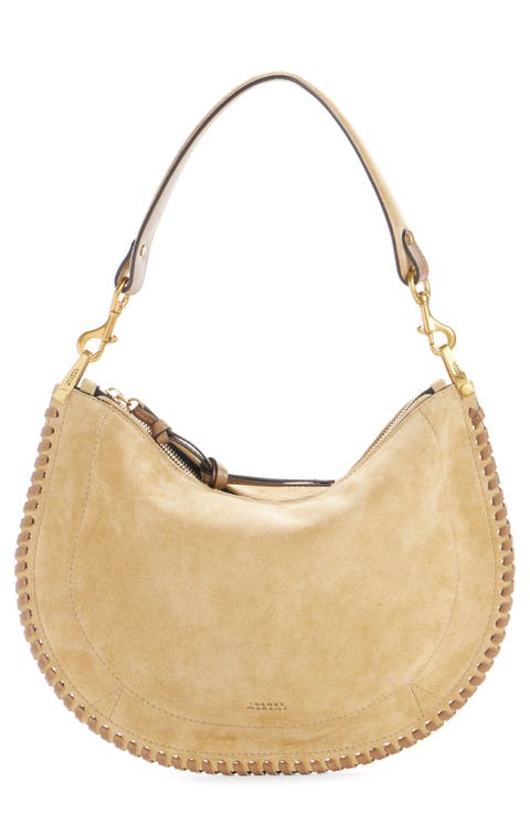 Oskan Soft Suede Hobo Bag