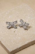 Untamed Petals Alicia Crystal Bow Studs