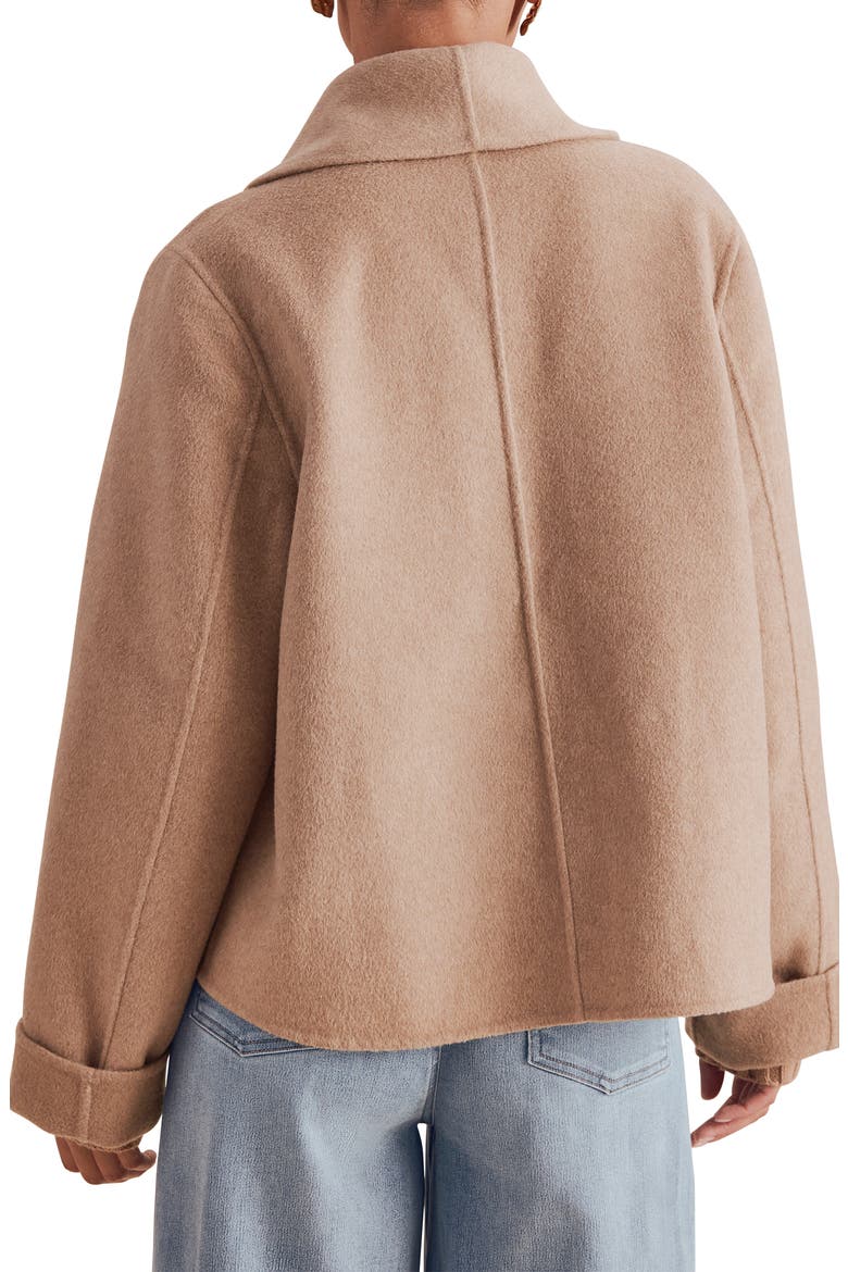 x @cellajaneblog Crop Icon Coat, Alternate, color, PRALINE