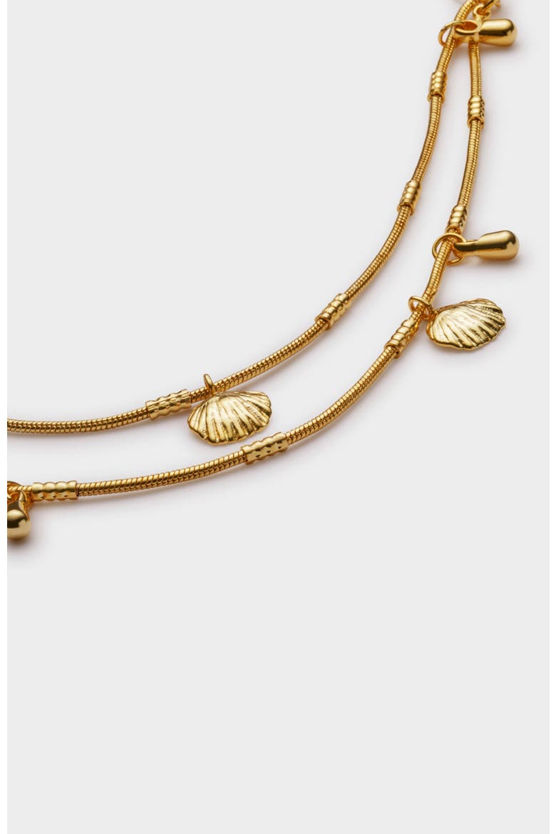 Cochellia Anklet, Alternate, color, Gold
