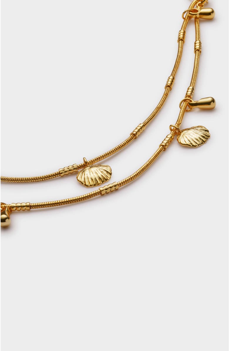 Katie Loxton Cochellia Anklet, Alternate, color, Gold Coated