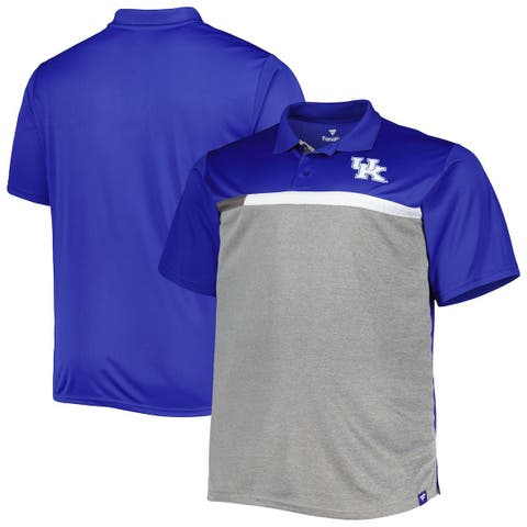 Men
s Royal/Gray Kentucky Wildcats Big 
Tall Polo