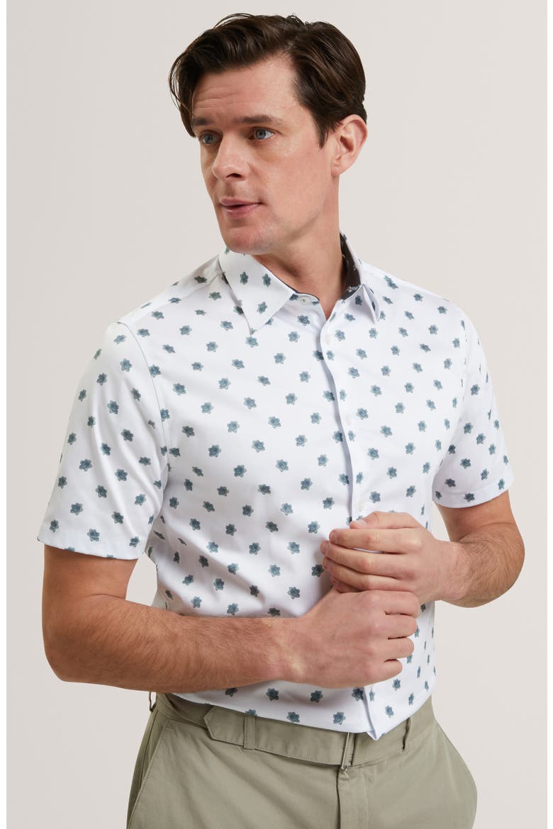 Chaska Regular Fit Button-Up Shirt, Alternate, color, WHITE