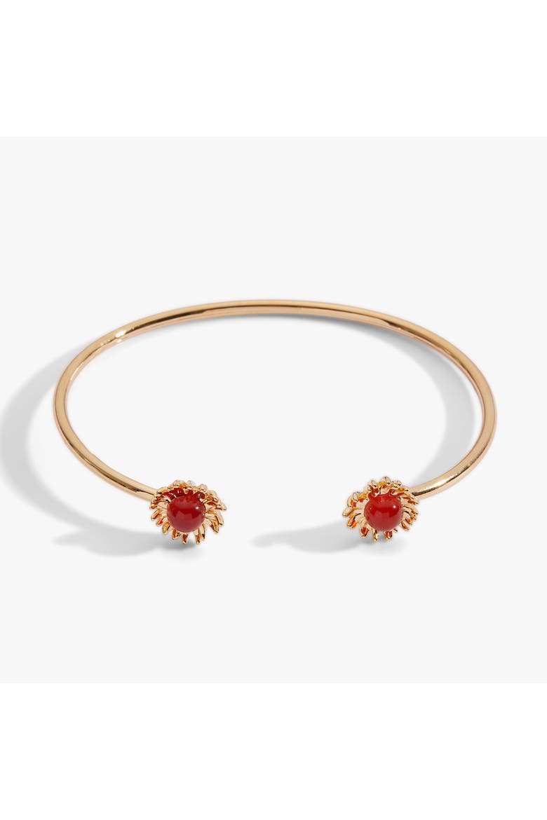 Farmers' Market Sunflower Flex Cuff, Alternate, color, Gold