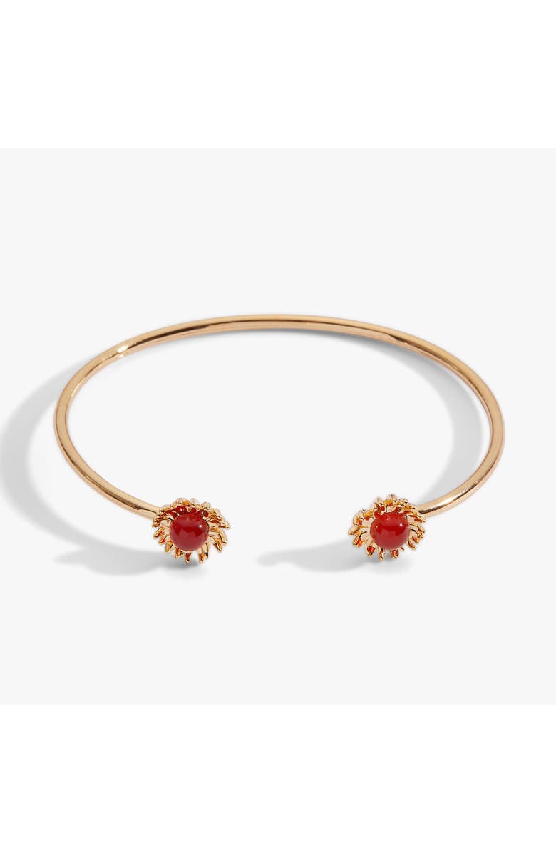 Alex and Ani Farmers' Market Sunflower Flex Cuff, Alternate, color, Gold