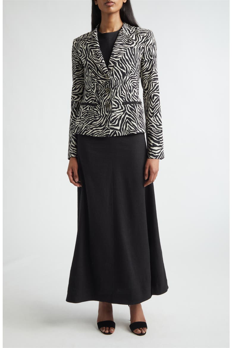 Mira Stretch Linen Blend Twill Dress, Alternate, color, BLACK