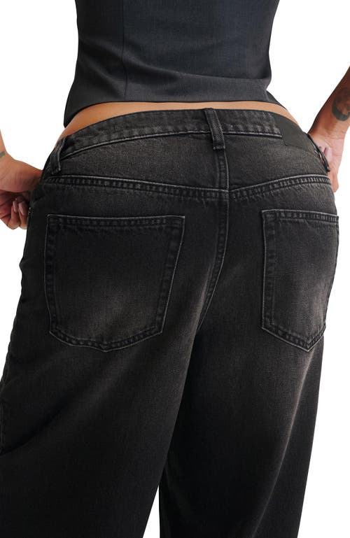 Cotton On Curvy Boyfriend Super Baggy Jean In Black
