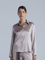 Alas Silk Long Sleeve Shirt