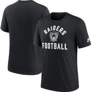 Nike Men's Nike Black Las Vegas Raiders Favorable Timeline Tri-Blend T-Shirt