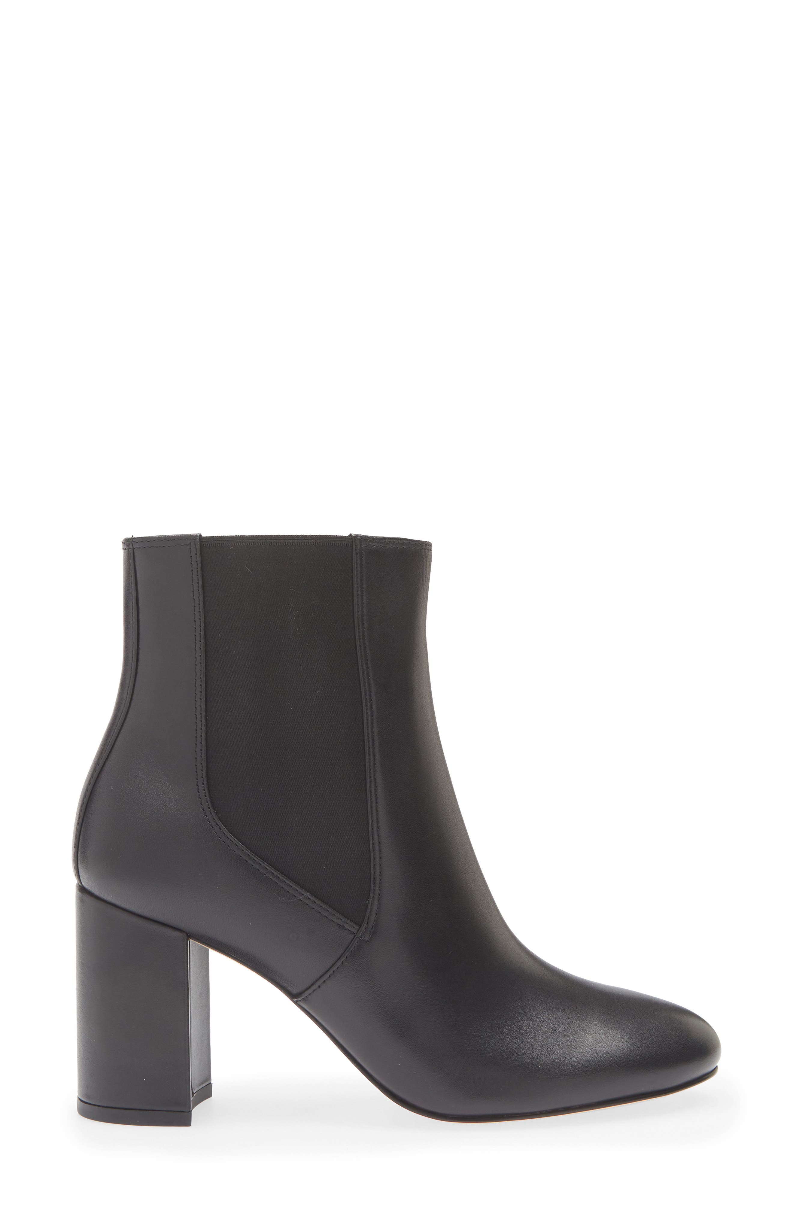 Stuart Weitzman Celina Chelsea Bootie, Alternate, color, Black