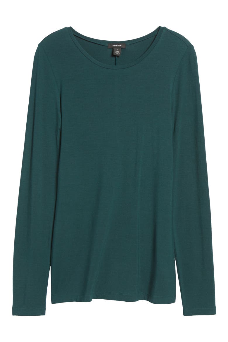 Long Sleeve Tee, Alternate, color, GREEN PONDEROSA