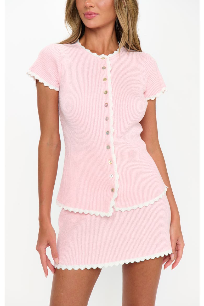 Heidi Cardigan, Alternate, color, Taffy Pink Knit